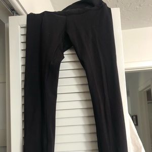 Size 4. Used lululemon black leggings.